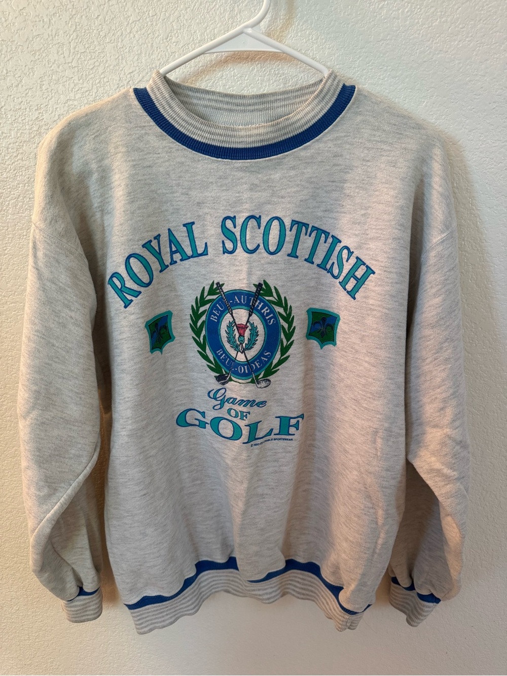 Crable Royal Scottish Game of Golf Crewneck Sweatshirt